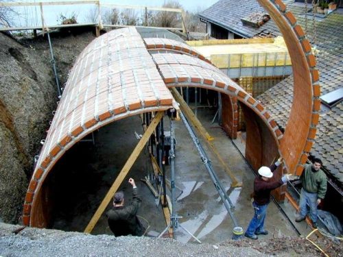 Neubau unterirdische Vinothek in Wädenswil